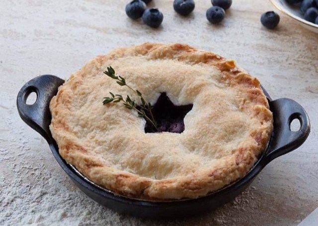 Kuchen mit Blaubeere. 5 Rezepte für Blaubeer-Pies 02