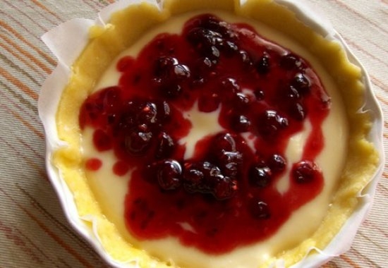 Sandkuchen mit Hüttenkäse: Kochen Rezepte mit Kürbis, Marmelade und Beeren 16