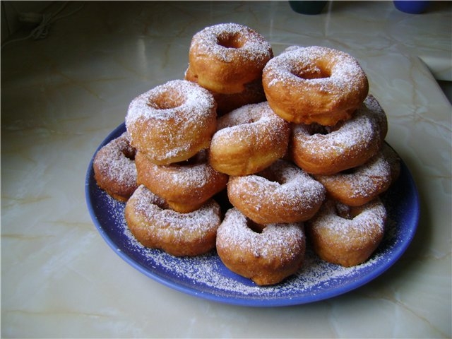 Donuts aus Hüttenkäse: Rezept. Wie man köstliche Quark-Donuts kocht? 05