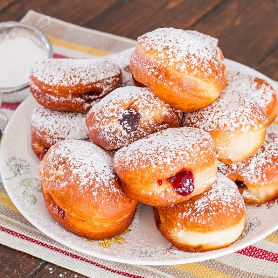 Rezept für Luft, üppige Donuts in Kefir in 15 Minuten 08