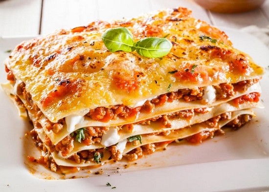 Teig für Lasagne Tun Sie es selbst: das Rezept für Kochbögen zu Hause 01