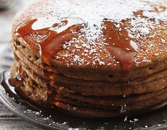 Dicke üppige Pfannkuchen - Rezepte mit Fotos 09