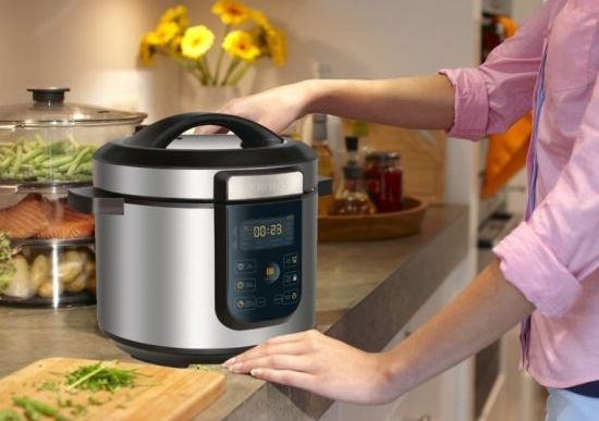 Kürbisauflauf mit einer halbkochten Kurbel und einem Multicooker 14