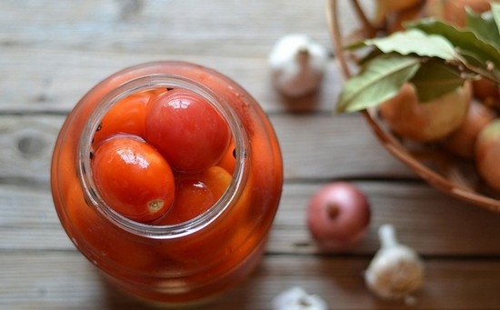 Tomaten in Gelee für den Winter 06