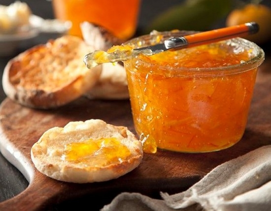 Orange Crust Jam, von Zucchini mit Zitrone und Orange - Rezept mit Fotos 01