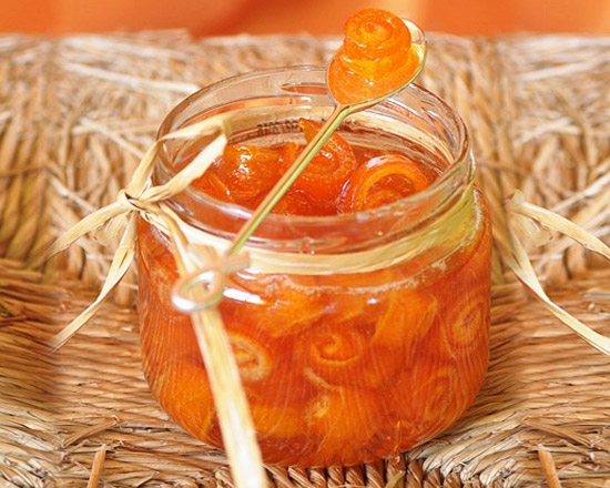 Orange Crust Jam, von Zucchini mit Zitrone und Orange - Rezept mit Fotos 04