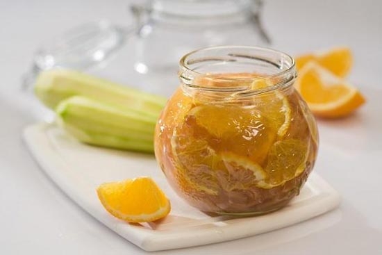 Orange Crust Jam, von Zucchini mit Zitrone und Orange - Rezept mit Fotos 06