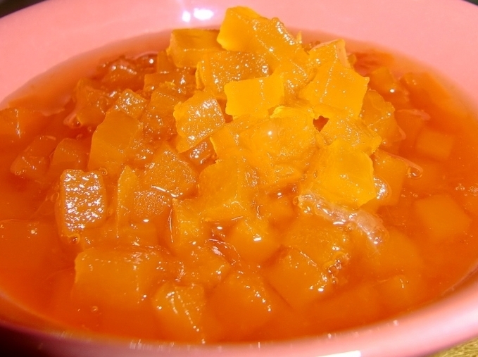 Kürbismarmelade mit Orangen. Ursprüngliche Rezepte für den Winter 06