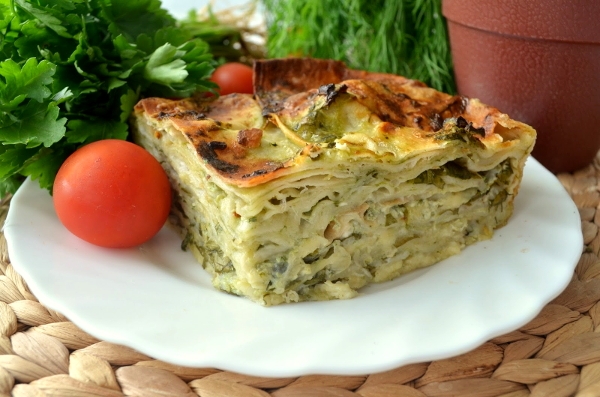 Achma: Rezept. Achma aus Pita und Käse 01