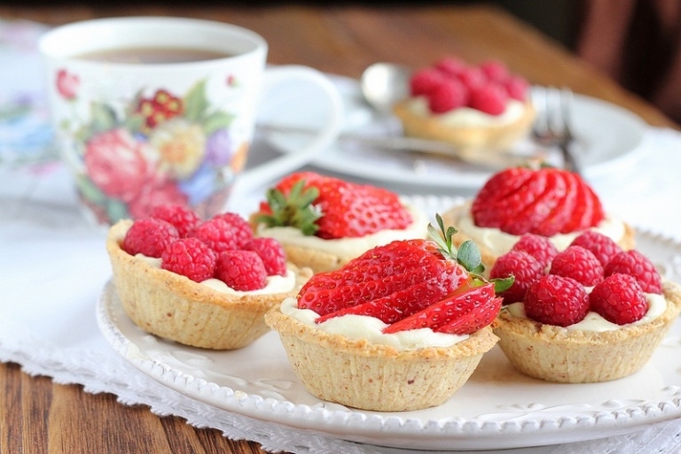 Was soll ich Tartlets starten: Rezepte. So starten Sie Waffel-Tartlets? 08