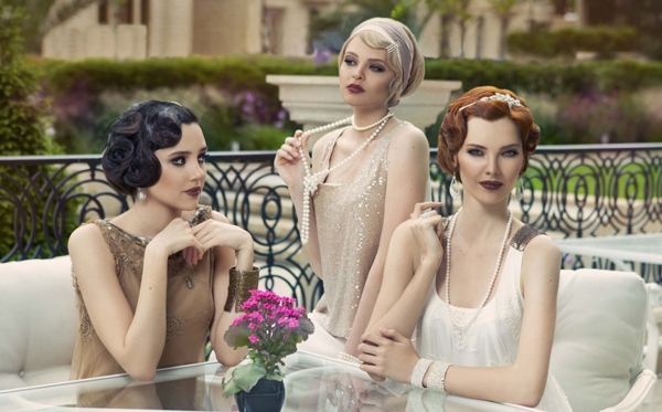 GATSBY STYLE Party. Merkmale des Outfits, Frisuren und Make-up 06