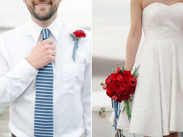 Hochzeit im marinen Stil. Szenario, beste Ideen und Funktionen 03