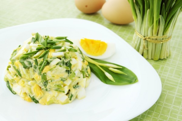 Salat mit einem Abrieb: Wie man kocht? Salat mit Abrahe und Eiern: Beste Rezepte 01