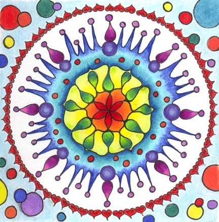 Jungs Selbsterkenntnistechnik: Mandala 01