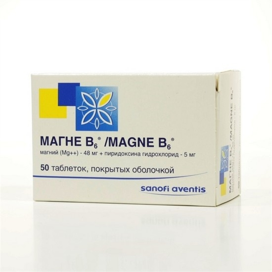 Magnesium B6: Indikationen, Analoga, Bewertungen 01