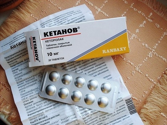 Von welchen Tabletten «Ketanov»? Anweisungen zur Nutzung des Arzneimittels und der Berichte darüber 01