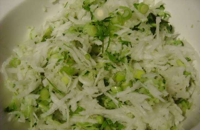 Rettichsalat Daikon: Rezepte. Daikon Nutzen 05