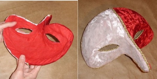 Wie machst du eine Maske von Papiermachen zu Hause?? 07