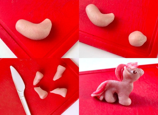 Ponytay-Pony aus Plastilin: einfache Regeln und Tipps 02