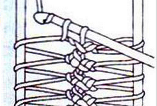 Stricken auf der Gabel von Schals und anderen Produkten: Schemata und Beschreibungen, Meisterklasse für Anfänger 25