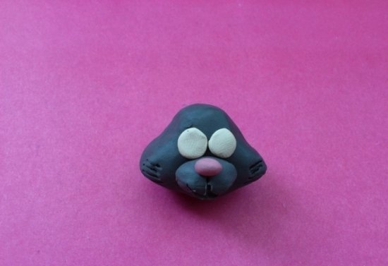 So machen Sie eine Katze aus Plastilin: Phased Master Class 04