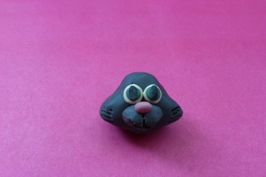 So machen Sie eine Katze aus Plastilin: Phased Master Class 05