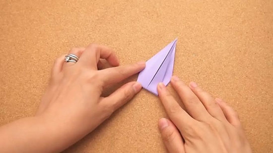 So erstellen Sie ein Kran-Origami-Papier mit Ihren eigenen Händen - Schema und Unterricht mit Fotos 14