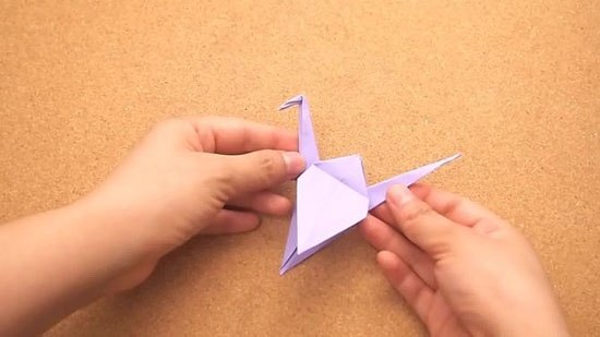 So erstellen Sie ein Kran-Origami-Papier mit Ihren eigenen Händen - Schema und Unterricht mit Fotos 18