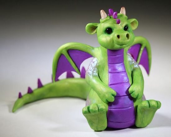 So machen Sie einen Drachen aus Plastilin - die Schlange von Goryysch, dem zahnlosen und schrecklichen Monster? 26