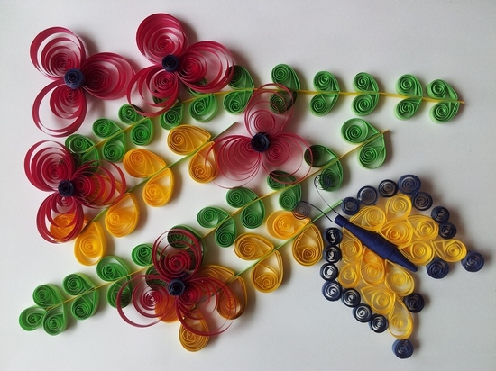 Quilling-Farben: Haupt- und Meisterklasse wichtige Wege 06