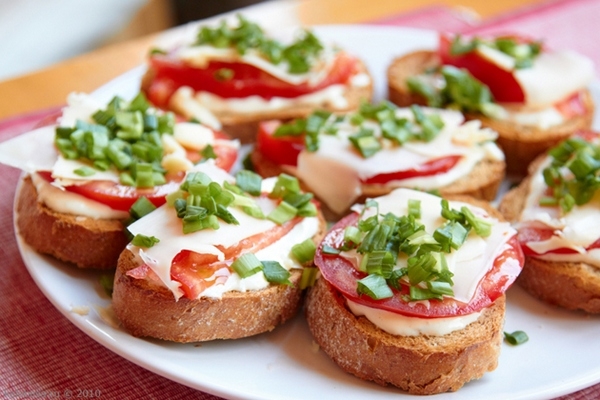 Sandwiches auf einer Ambulanzhand 19