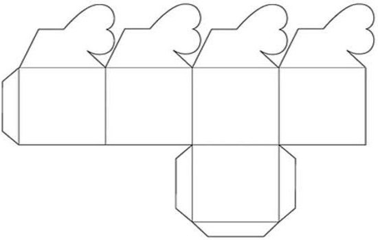 Geschenkboxen tun Sie selbst von Pappe und Papier: Master-Klasse mit Schemata und Beschreibungen 20