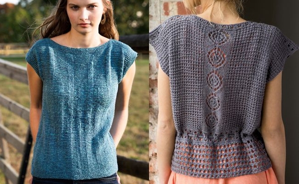 Jumper Frau: Wie man die Nadeln bindet? Gestrickte Jumper Stricknadeln: Modelle und Methoden 04