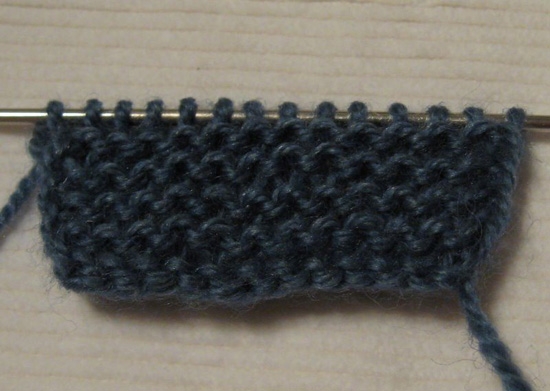 Feste Stricken, Gesichtsstricknadeln - Schema, Beschreibung 02