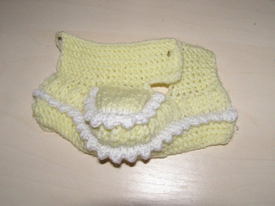 Booties auf zwei Stricknadeln für Neugeborene: Meisterklasse für Anfänger 12