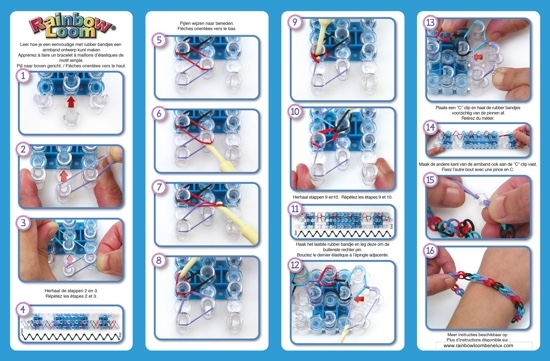 Weben von Gummiarmbändern: Grundlegende Wege und interessante Systeme 01