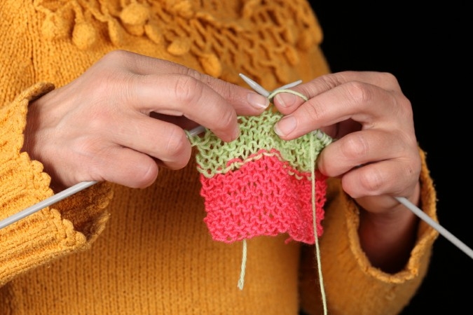 Kappenrohr: Strickstrickschema. So binden Sie ein Kappenrohr? 02