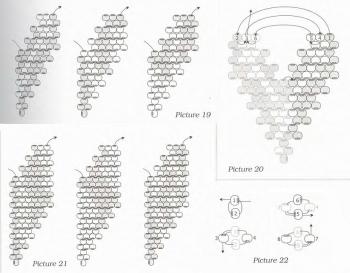 Weberei-Schemata-Perlen-Halskette 08