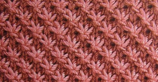 Strickmuster «Sterne» Speichen: Schemata und Beschreibungen 02