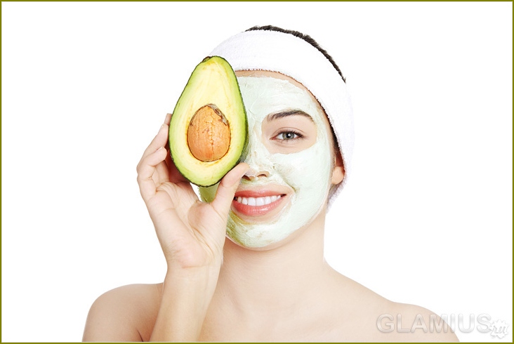 Avocado-Maske für Gesicht 02