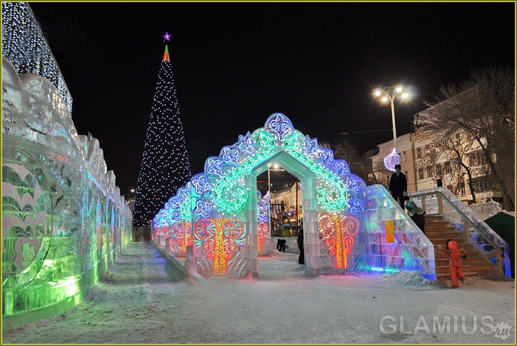 Wo ist das neue Jahr 2019 in Jekaterinburg 02