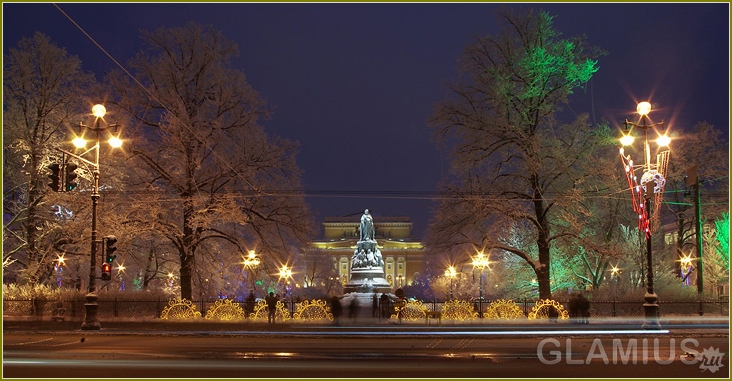 Neues Jahr 2019 in St. Petersburg 04