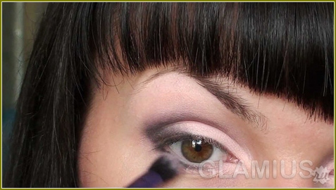 Pfirsich-Make-up-Auge 03