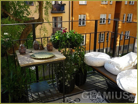 So stellen Sie einen Balkon-Farben aus 21