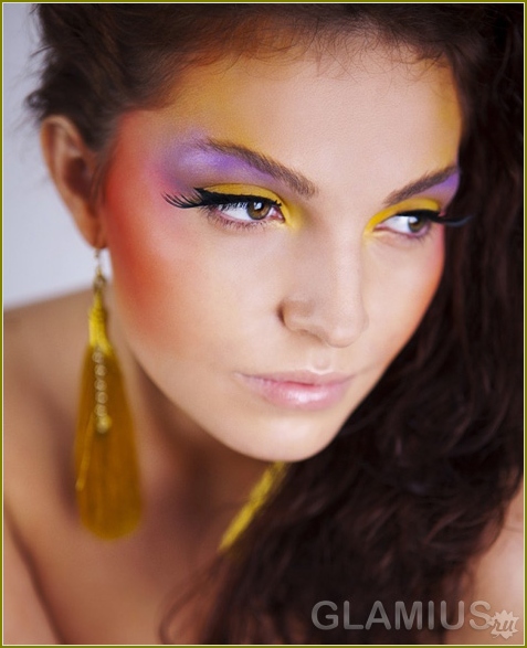 Modischer Make-up Frühling-Sommer 2014 12