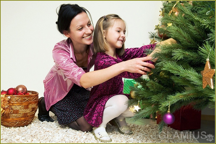 So dekorieren Sie den Weihnachtsbaum für das neue Jahr 2016 01