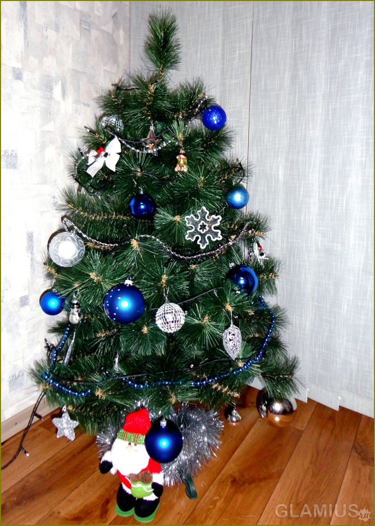 So dekorieren Sie den Weihnachtsbaum für das neue Jahr 2016 07